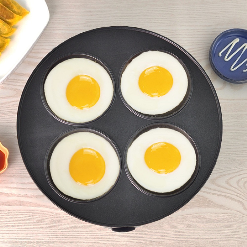 4孔煎蛋器1200瓦大号煎蛋机可商用家用铜锣烧机鸡蛋汉堡机批发