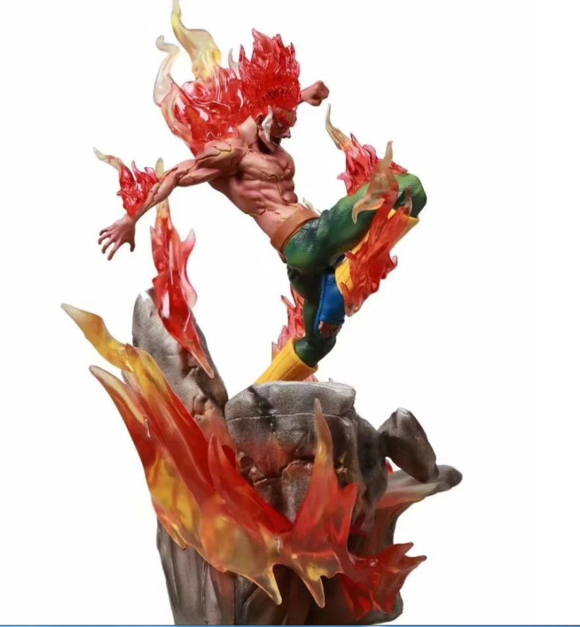 火影忍者 gk 八门遁甲 最强态夜凯 3代夜凯 雕像手办