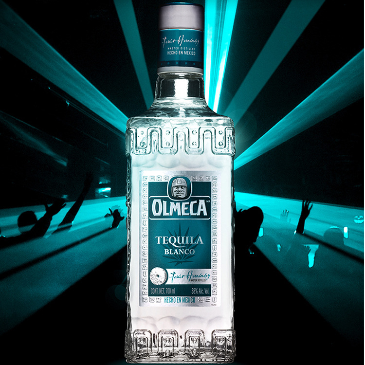 墨西哥奥美加银标龙舌兰酒olmecatequila700ml行货洋酒烈基酒批发