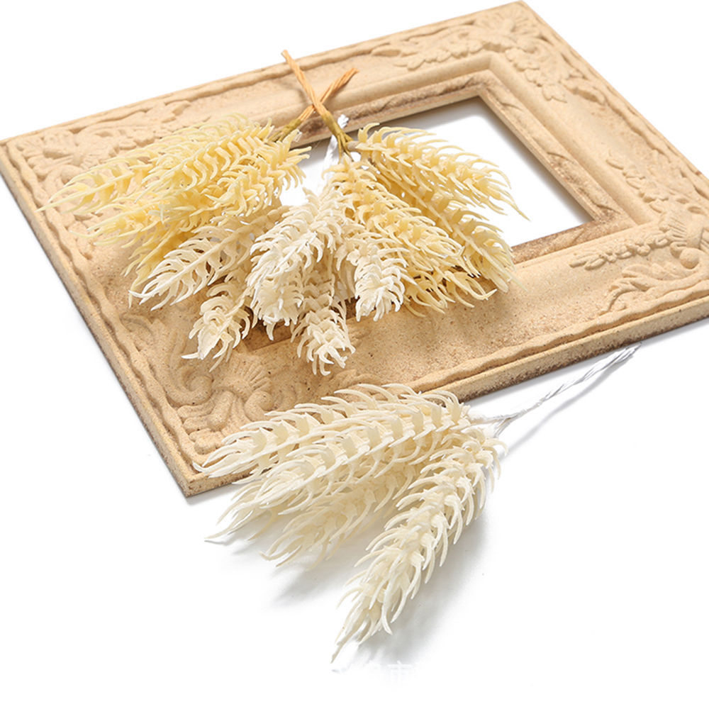 仿真小麦花束 diy手工艺品 假麦子 塑料花 拍摄手工制作