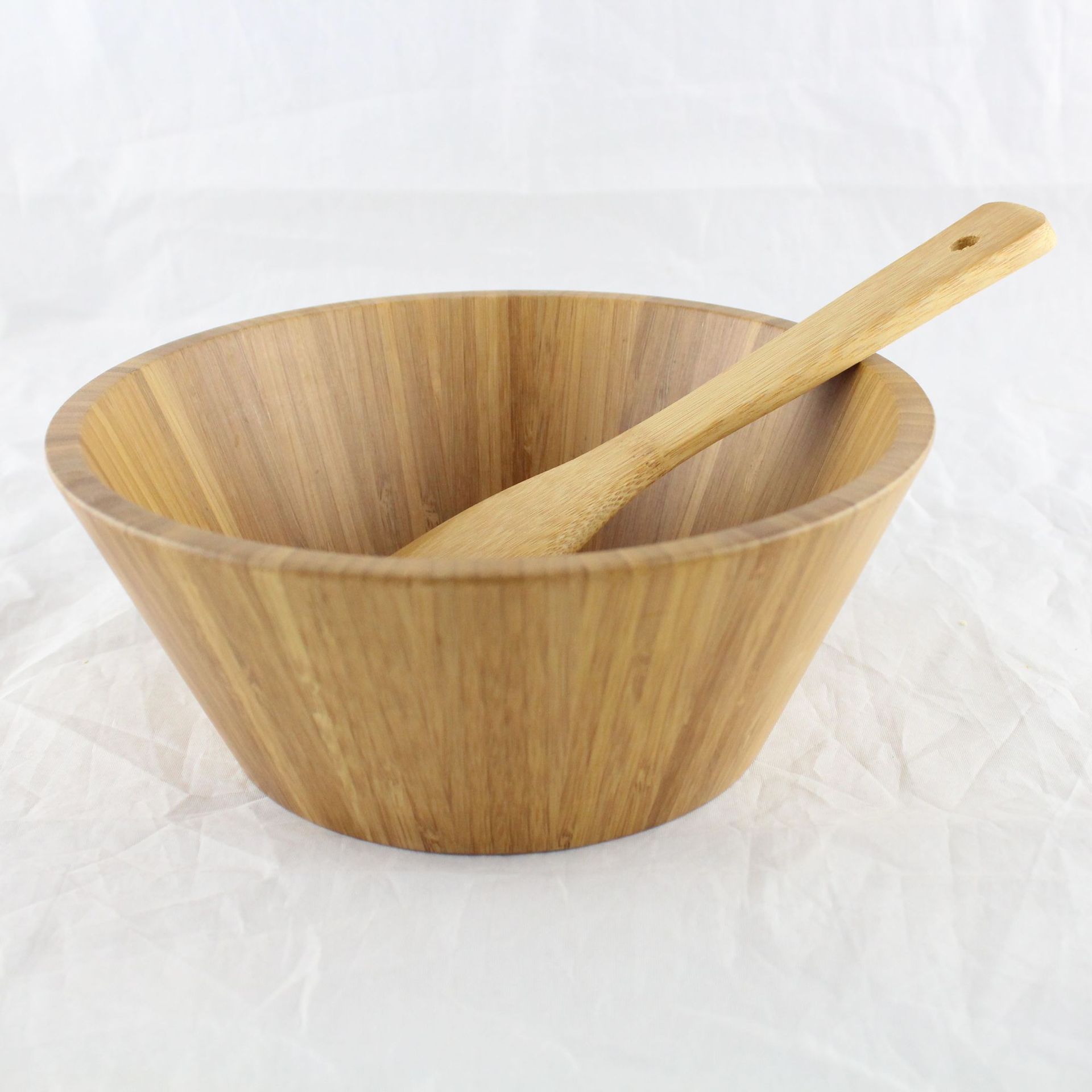 2019新设计工厂直销可定制碳化色天然毛竹竹碗存放水果