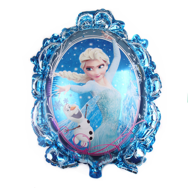 New Snow Adventure Aluminum Film Balloon Cartoon Ice Princess Aluminum Film Balloon Wholesale