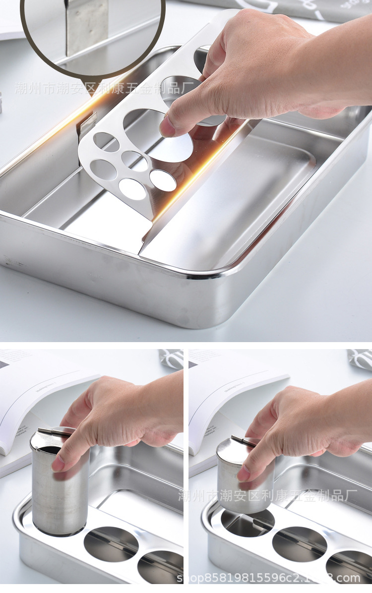 厂家直销医用304防碘伏不锈钢治疗盘注射消毒盘治疗盘输液换药托