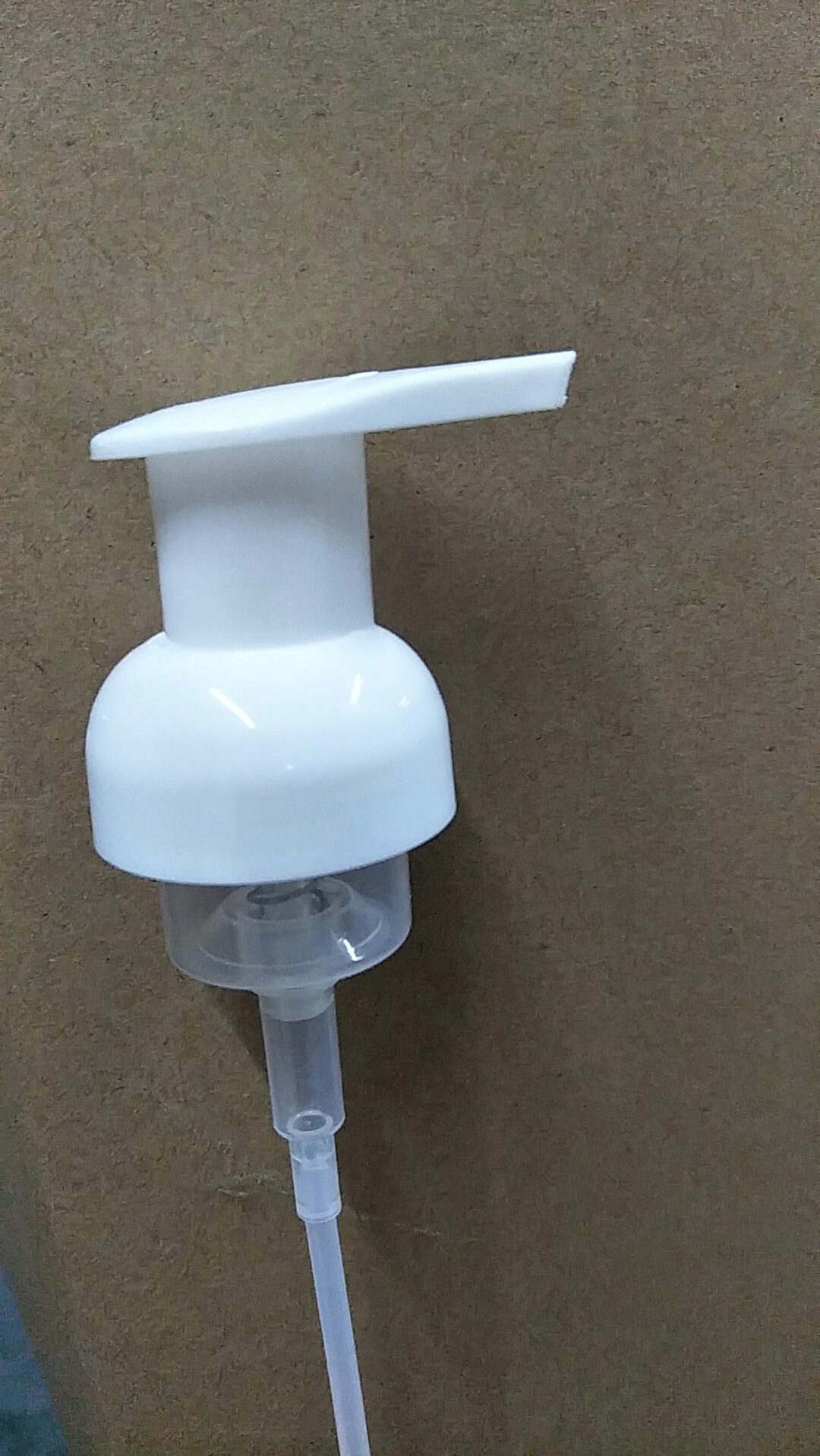 40牙泡沫泵头 塑料pp泡沫泵 摩斯泵头化妆品泵头大口径泡