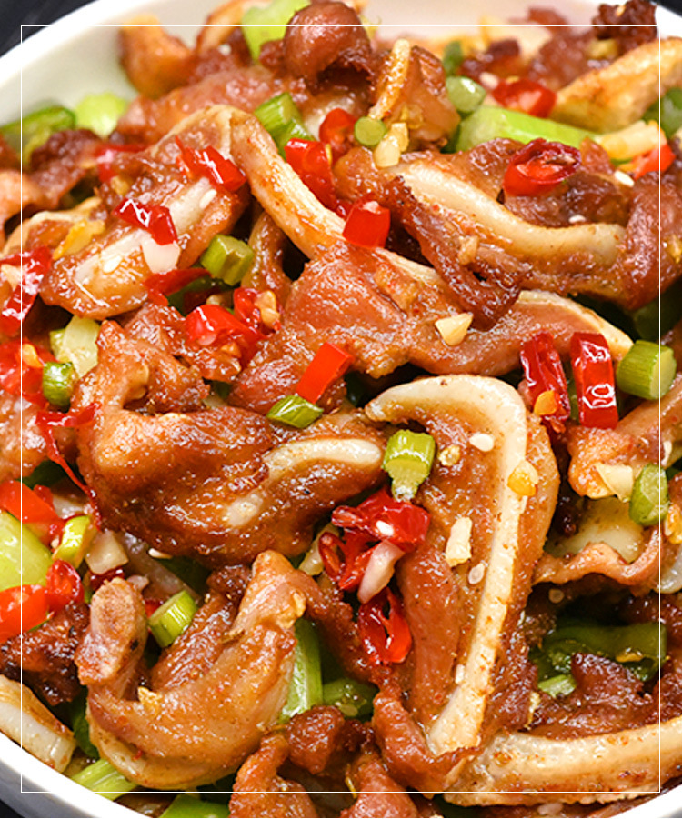 孜然脆骨猪脆骨酒店饭店餐饮用特色半成品菜湘菜方便菜冷冻食材