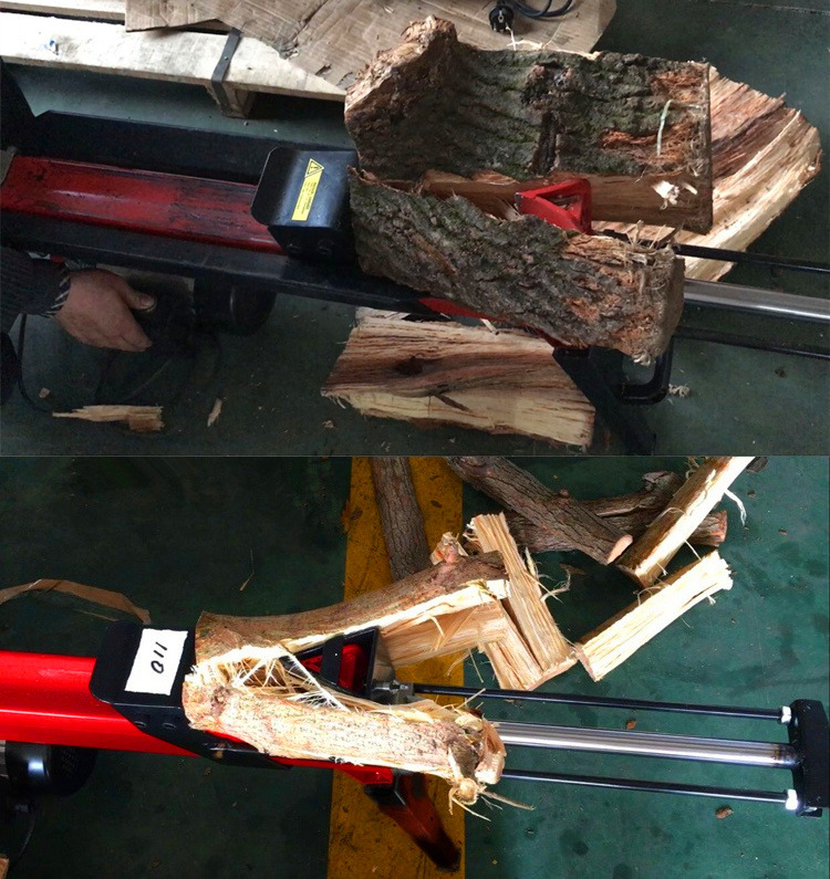 电动劈柴机电动液压劈柴机小型电动液压破柴机分裂锥劈木头机器