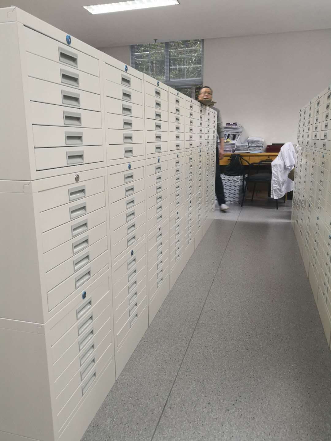 钢制切片蜡片柜实验室科研晾片柜钢制蜡块柜厂家批发玻片柜