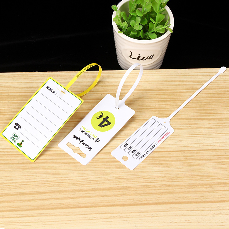 一手货源直销定制外贸出口品质塑料标签 各类价格标签 塑料挂牌