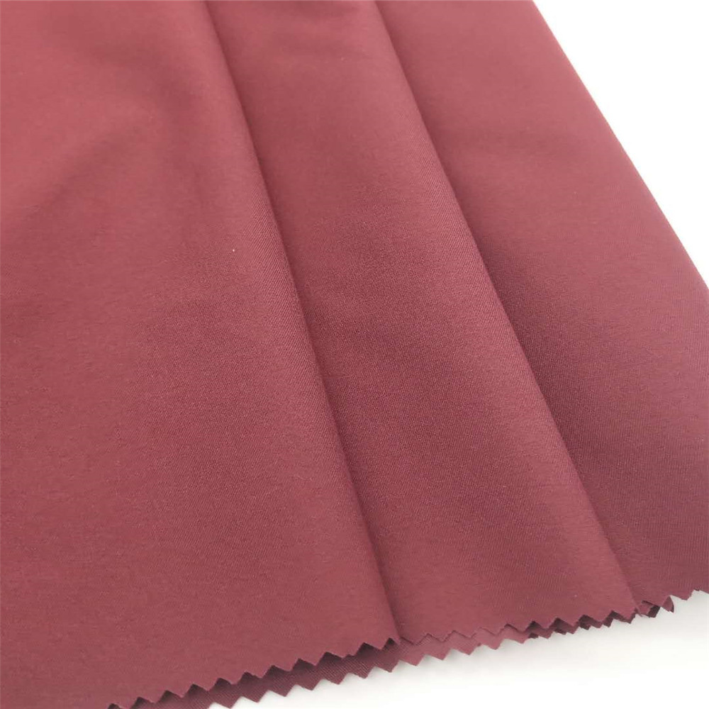 加密斜纹桃皮绒防水 pu 涂层 夹克风衣面料75d*150d 120gsm