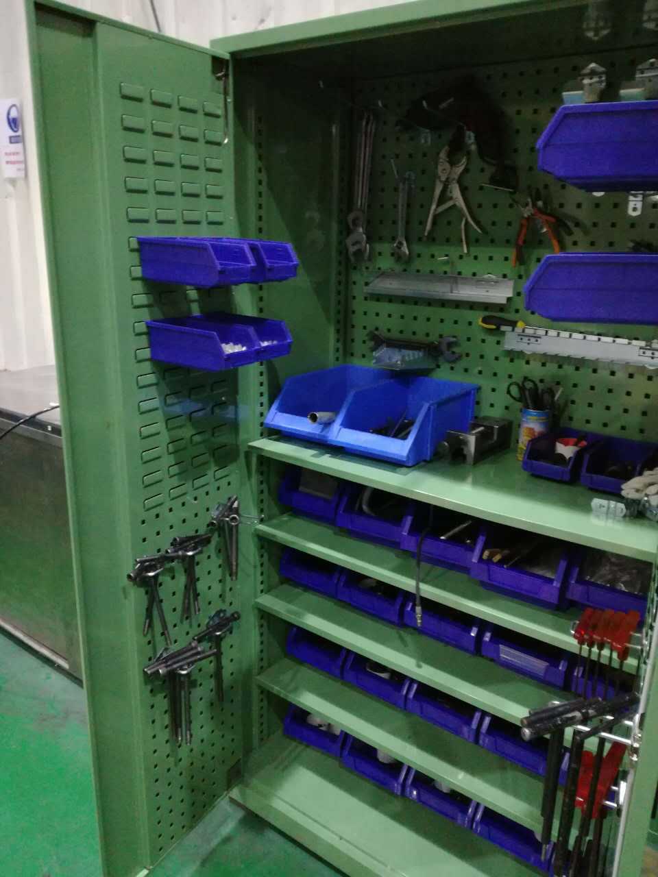 工具柜定制双开门车间工具柜五金工具柜