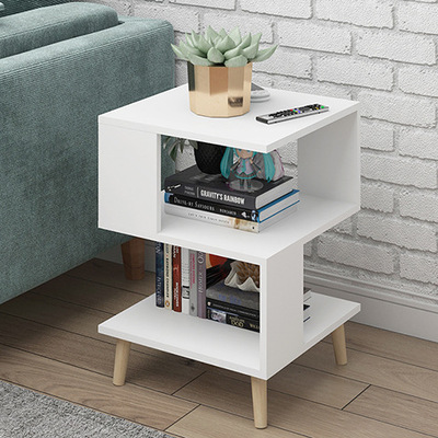 木腿简约现代北欧小户型实客厅置物桌茶几飘窗经济型迷你洽谈小人