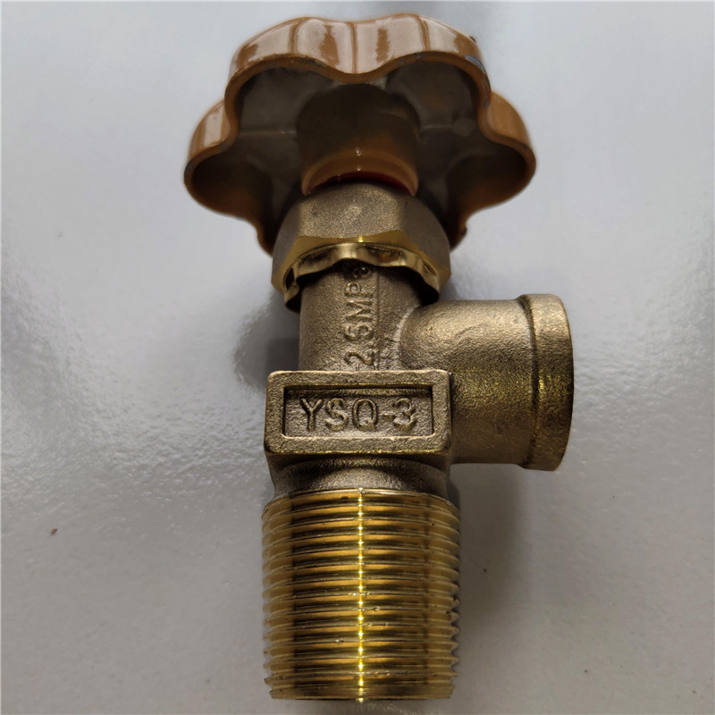 液化气钢瓶新标自闭角阀 开关阀 瓶嘴阀门 液相内丝角阀 反丝角阀