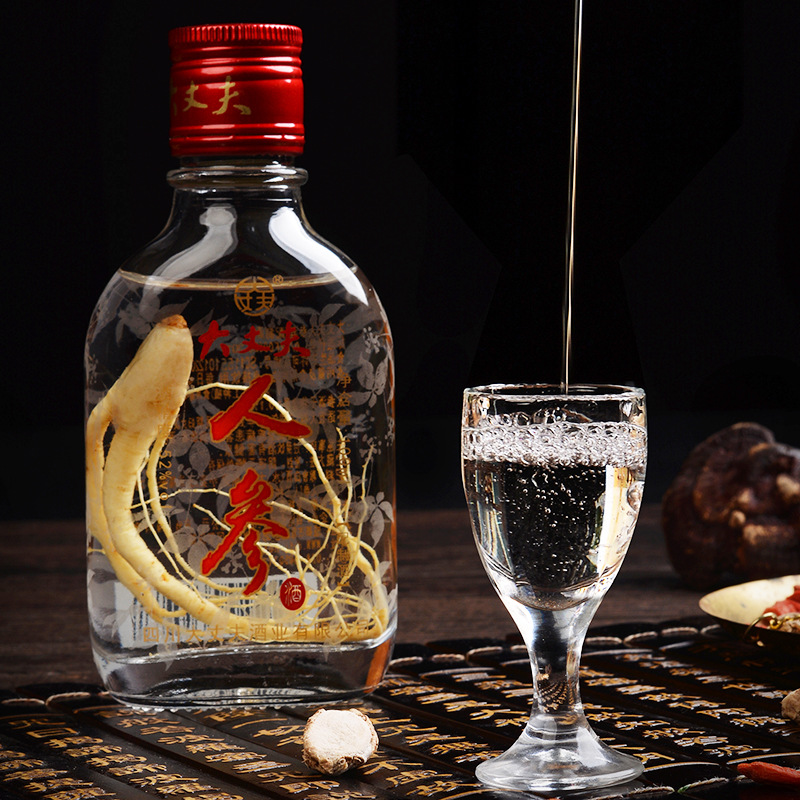 【活动】大丈夫配制酒 52度瓶装药酒 厂家自营 包邮 滋补人参酒