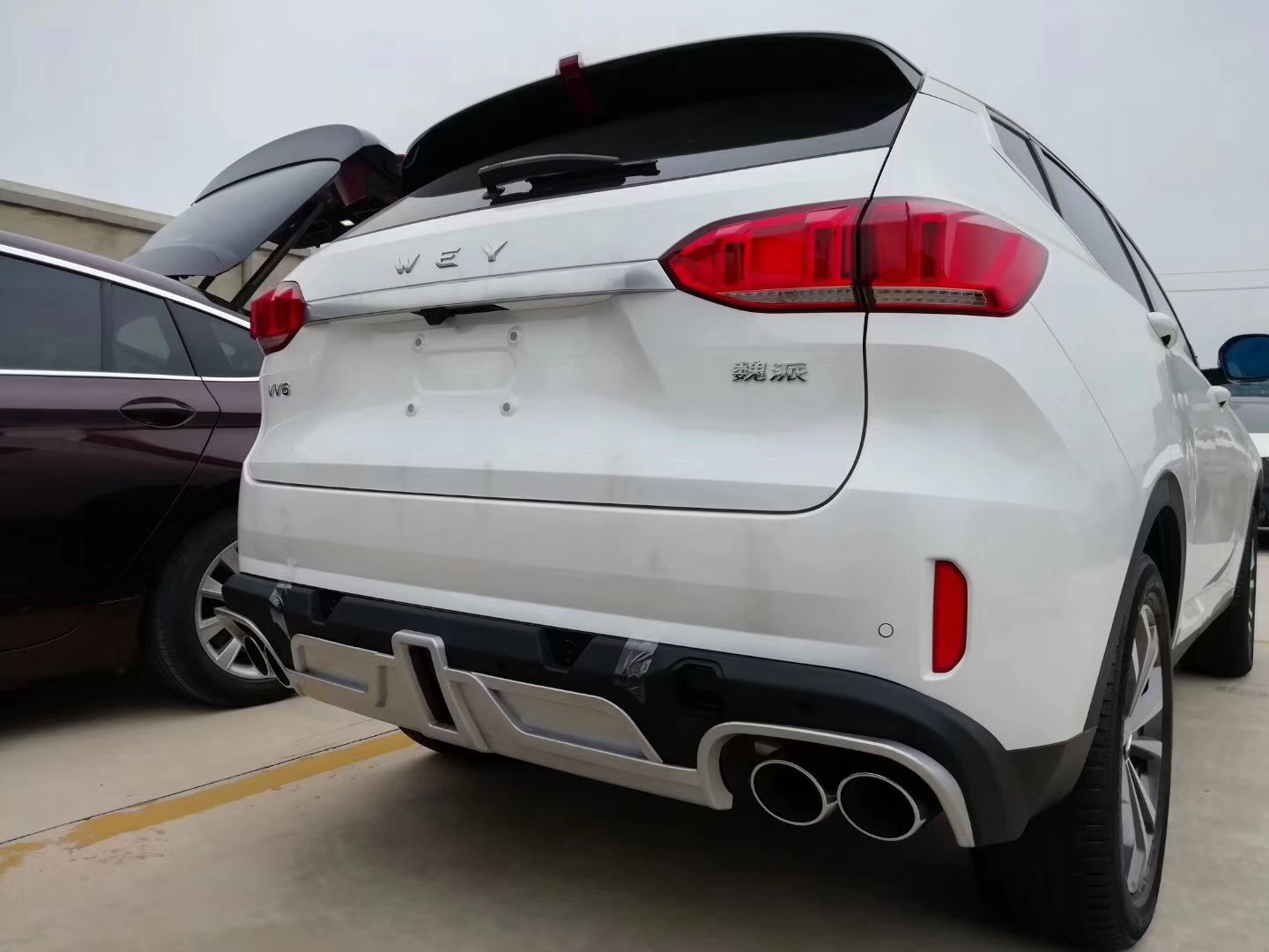 长城魏派vv6改装专用vv6前后保险杠vv6防撞装饰前护杠大包围