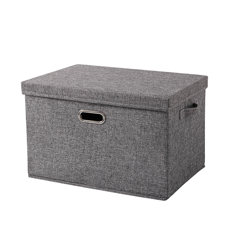 Foldable Tiandigai Wardrobe Storage Box Fabric Cotton Linen Japanese Style Home Bedroom Clothes Storage Storage Box in Stock