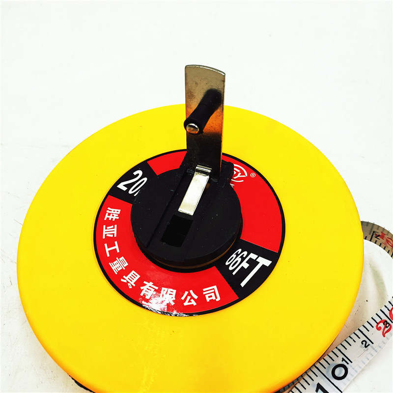 20m皮尺圆形卷尺 小商品尺子 建筑工地测量三围尺量具厂家直销