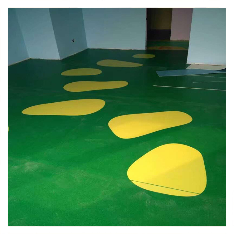 pvc地板 博凯pvc地板 色彩中国彩色地板 幼儿园儿童地板 耐磨地胶