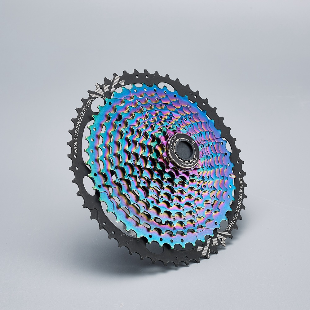 台产racework飞轮 shiman塔基 csmx9x z91x 11速12速50t 七彩飞