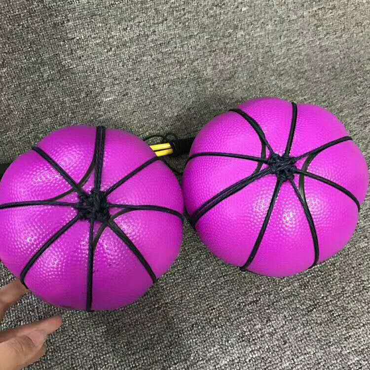 大号弹力球健身球中老年人甩甩球锻炼肩颈运动感广场