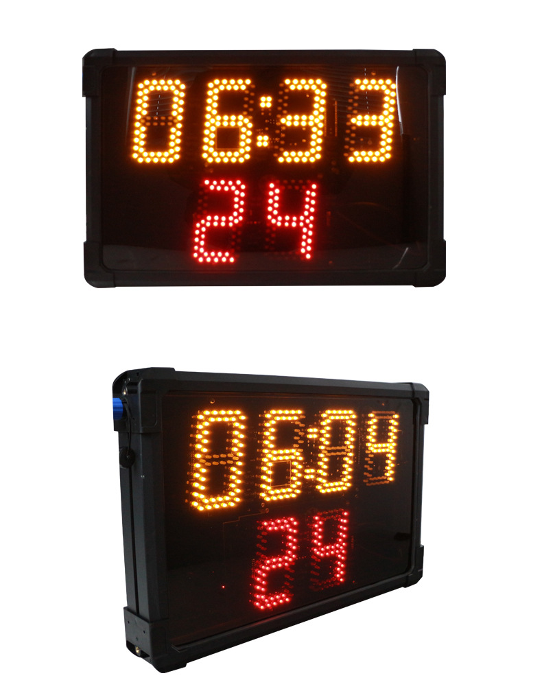 赣鑫篮球led计时器24秒比赛单面室内室外电子倒计时牌 可定制