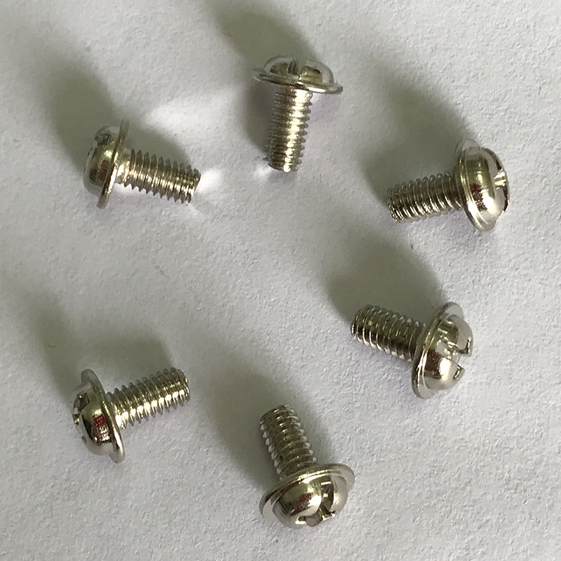 厂家供应不锈钢十字圆头介子螺丝 国标定制 带介子盘头十字螺丝