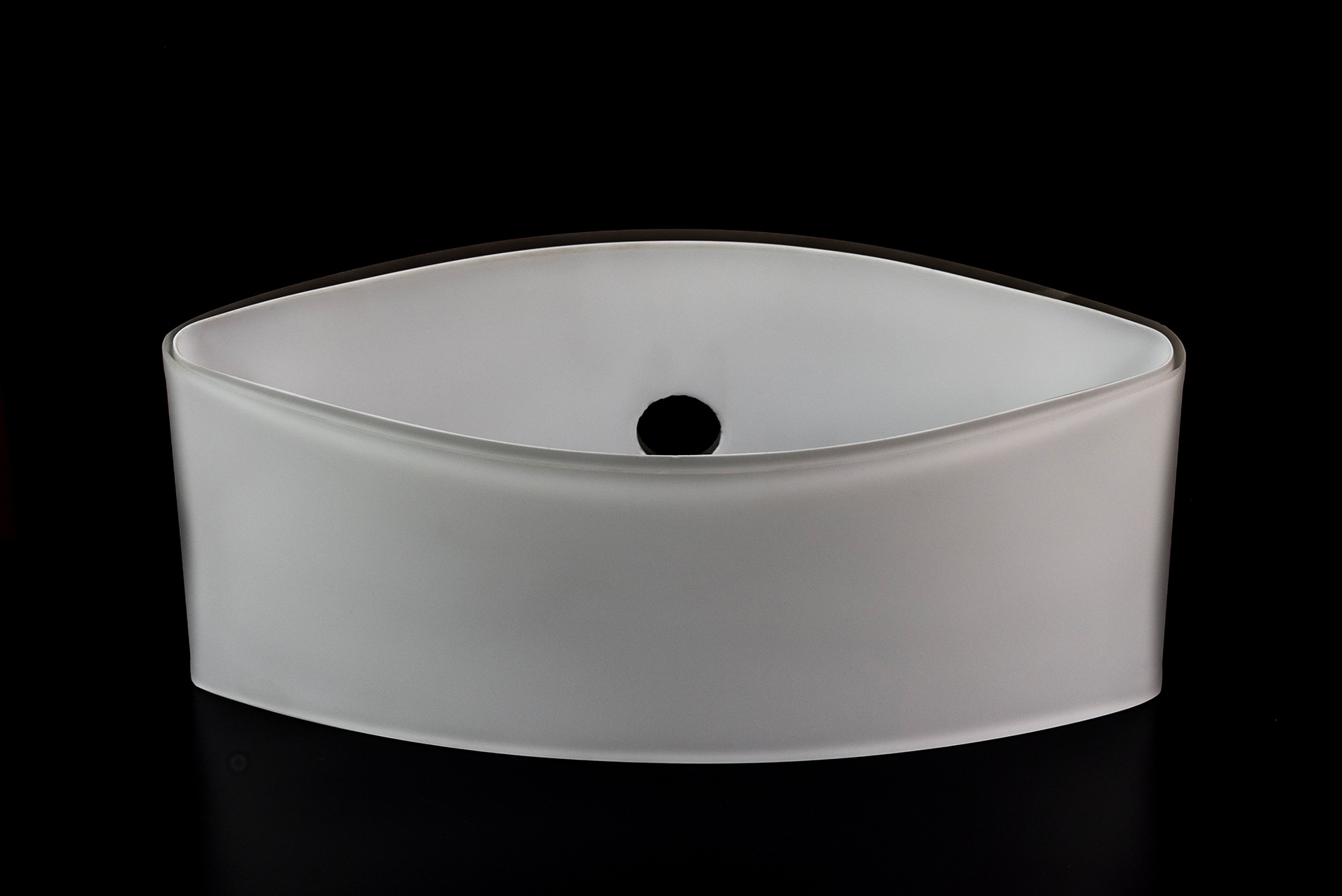 口吹白玉玻璃灯罩