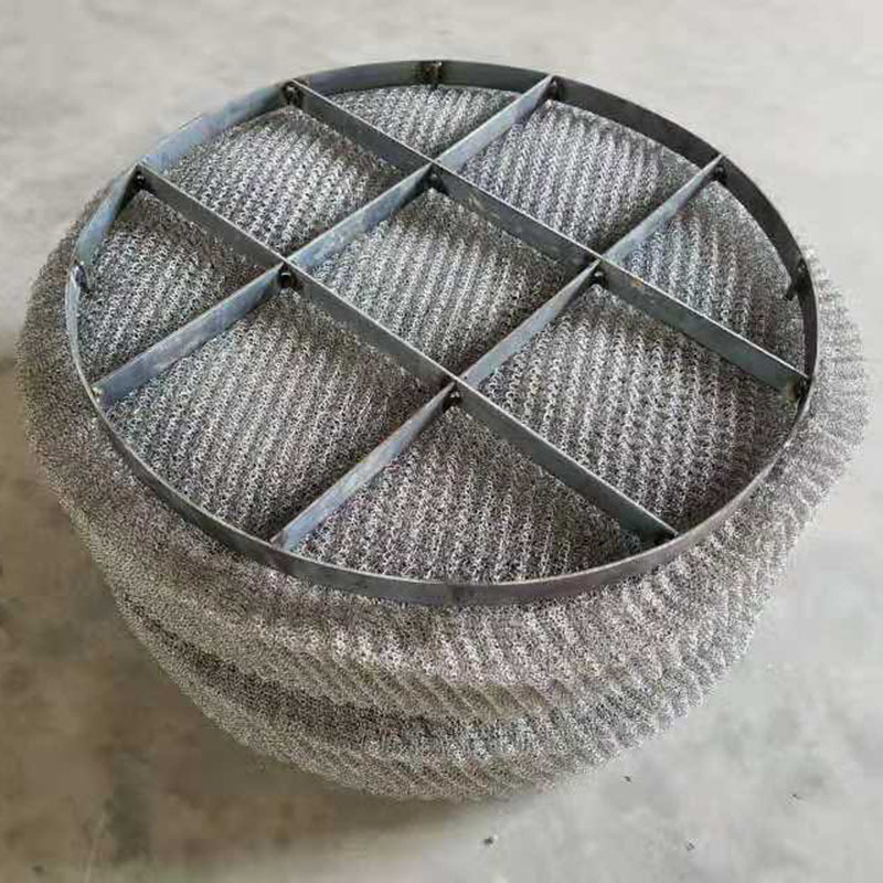 厂家直供不锈钢除雾器除沫器定制加工波纹填料网标准型除沫器