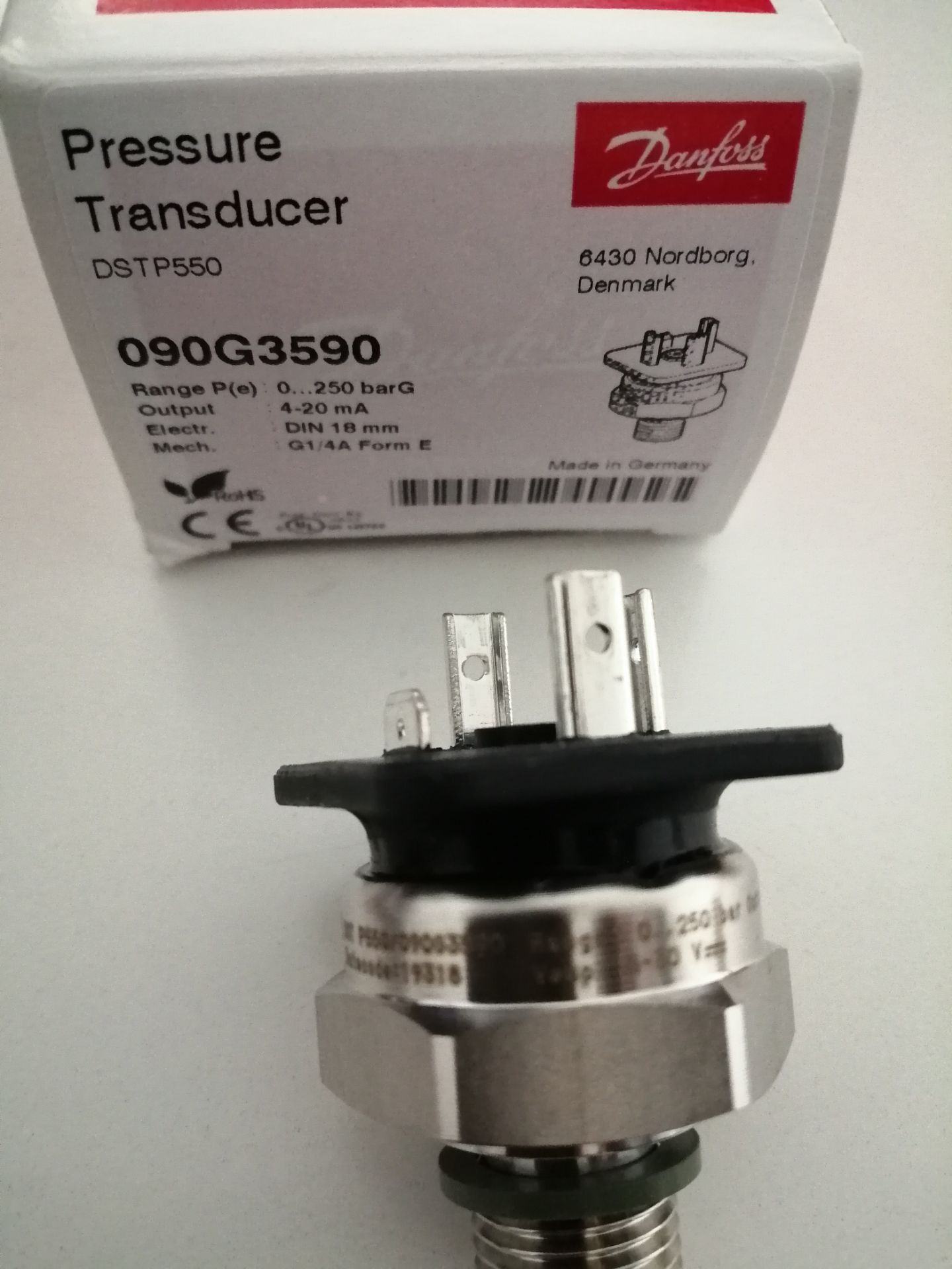 danfoss压力传感器090g3590