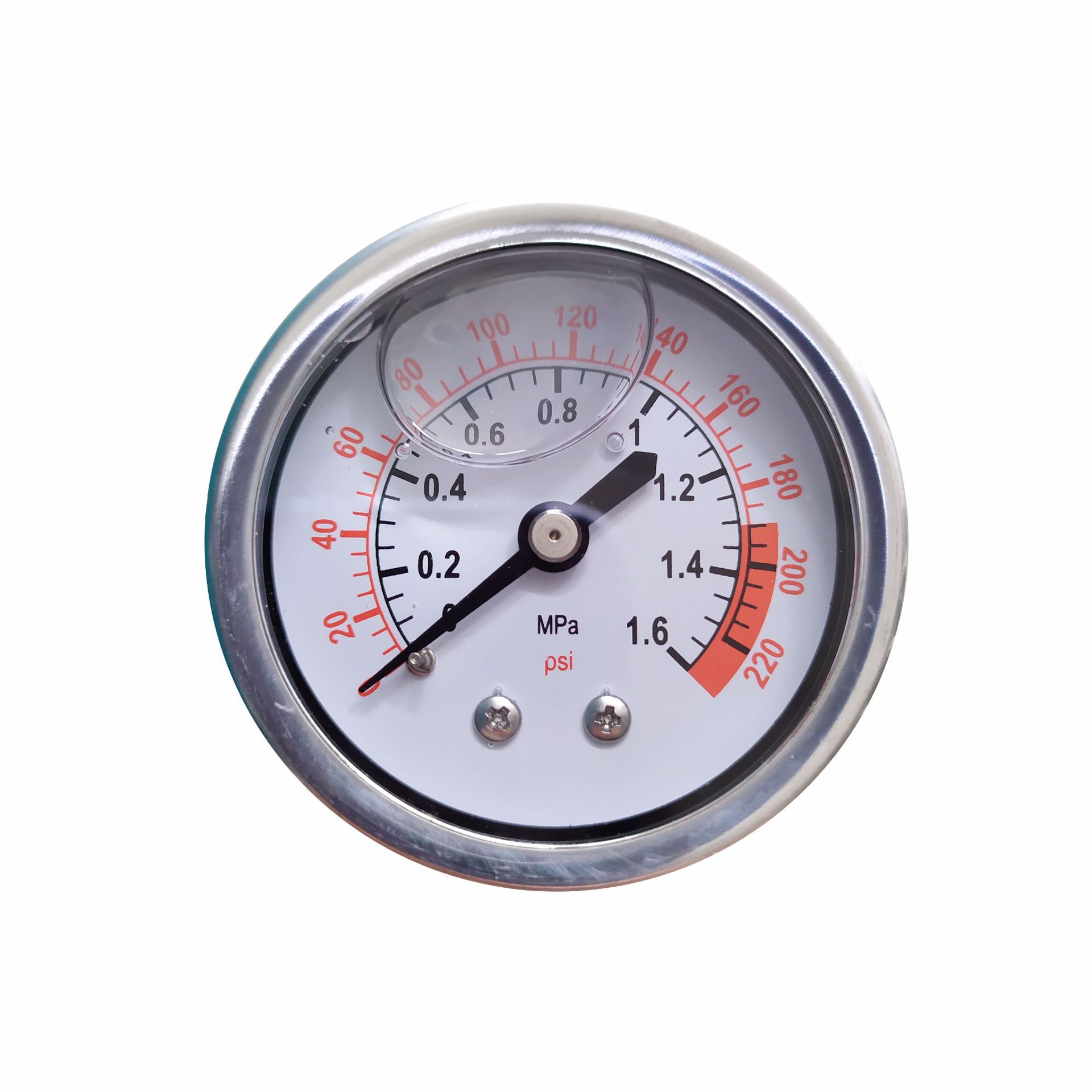 油压压力表 不锈钢压力表 充油压力表变频恒压水泵专用压力表批发