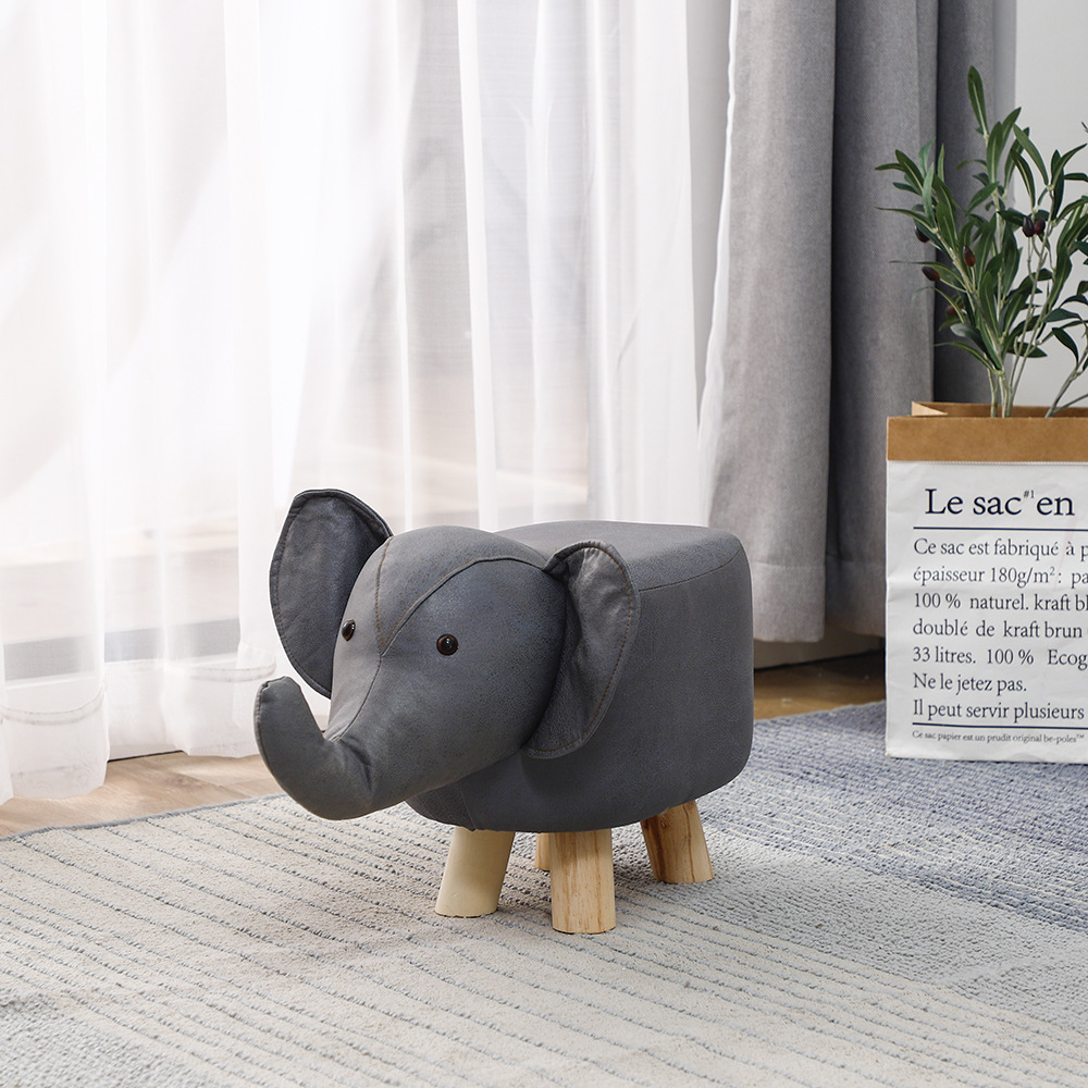 促卖活动儿童小沙发小坐凳换鞋凳沙发凳客厅圆凳子小动物坐墩