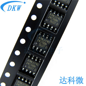 at24c16n 24c16n 24c16 sop-8 爱特梅尔存储器ic芯片 at24c16bn