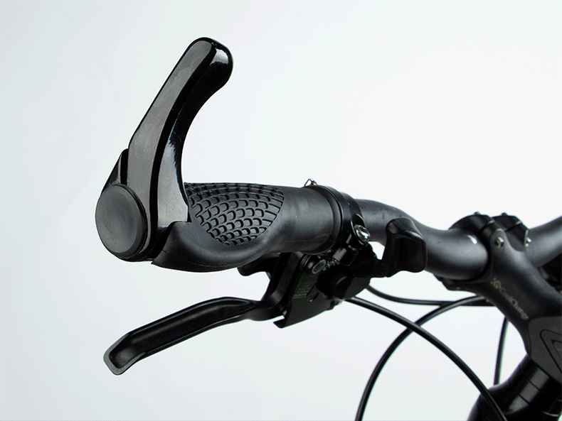 山地车副把把套自行车牛角副把铝合金牛角锁死副把把套休息副把