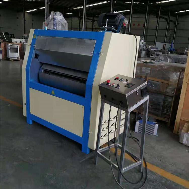 供应小型皮子打毛机 滚筒式牛羊皮脱毛机 鲜牛皮去毛机 可试机