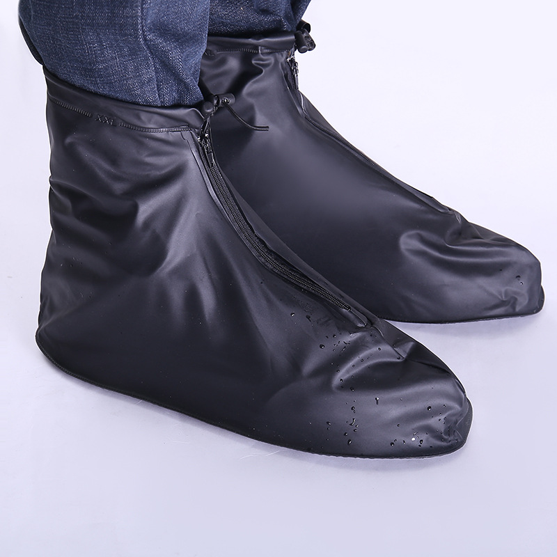 户外防水鞋套雨天加厚防滑雨鞋耐磨雨鞋套男士旅行防水鞋套批发