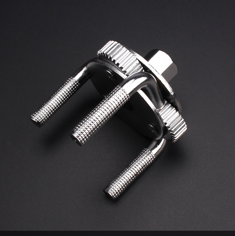 圆三爪机滤扳手机万能可调节滤清器滤芯汽车机油格拆装工具可调扁