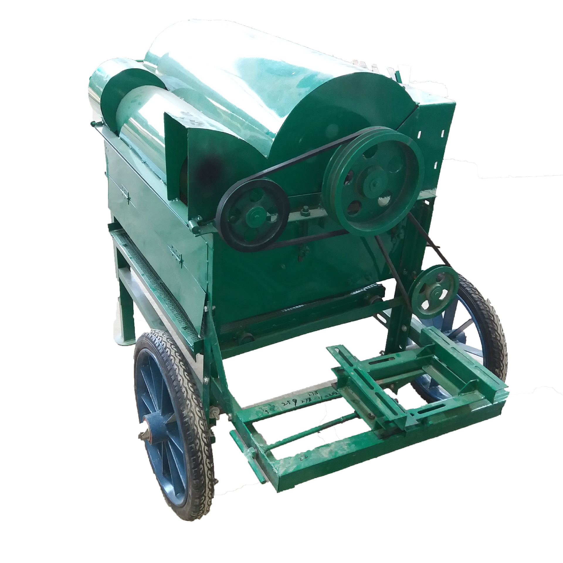 新款主营油菜脱粒机 300型水稻谷子脱粒机 移动多功能菜籽脱粒机