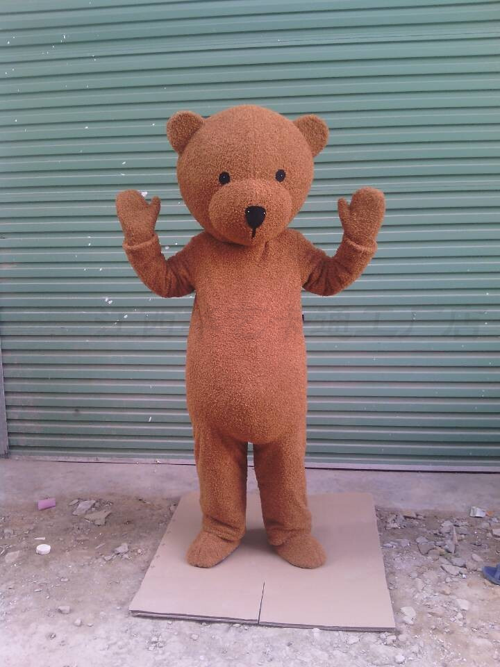 大型广告穿人表演衣服小熊衣服行走泰迪熊卡通道具衣服表演公仔