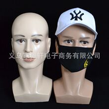 男模特头 男士头模 眼镜帽子假发展示头模道具PVC模特头Head mode