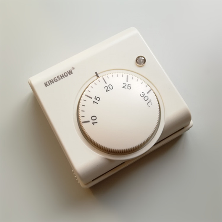 供应kingshow品牌机械式水暖温控器温度控制器旋钮温控开关s811