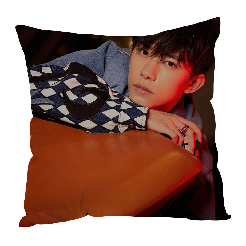 tfboys易烊千玺周边同款抱枕靠垫定制来图定做照片海报生日礼物品