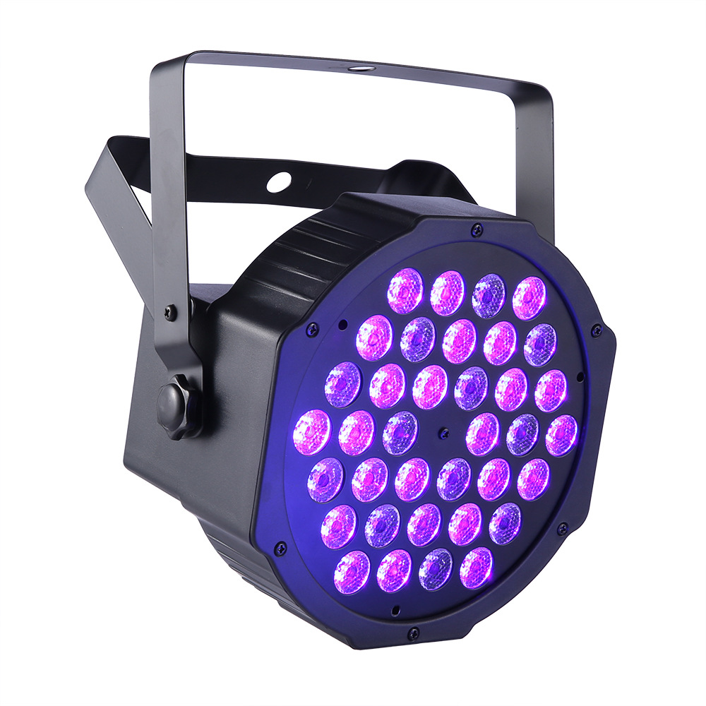 爆款led帕灯 声控染色uv紫光万圣节投影灯par灯ktv酒吧舞台灯