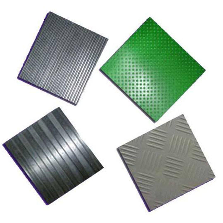 新报价 彩色防滑胶垫 黑色条纹橡胶板 防滑胶皮 固达橡塑-询价