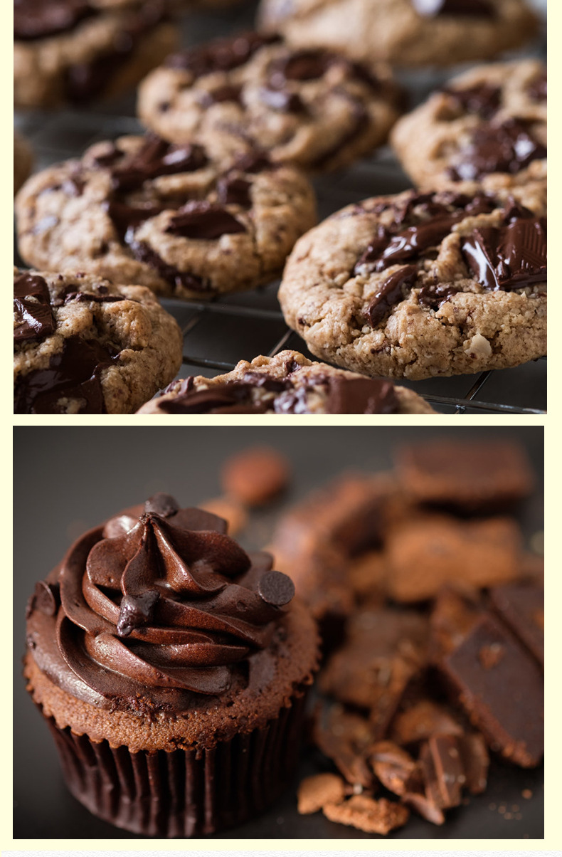 可可百利44%入炉黑巧克力条1.6kg 法国进口耐高温烘焙原料15盒/箱