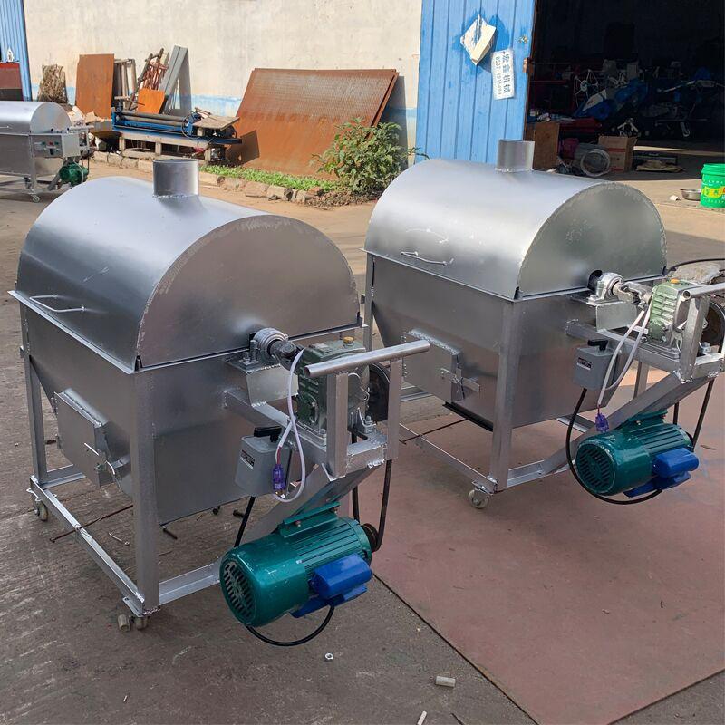 电加热炒面机 多功能燃气芝麻炒炉 商用电加热炒锅炒货机生产厂家