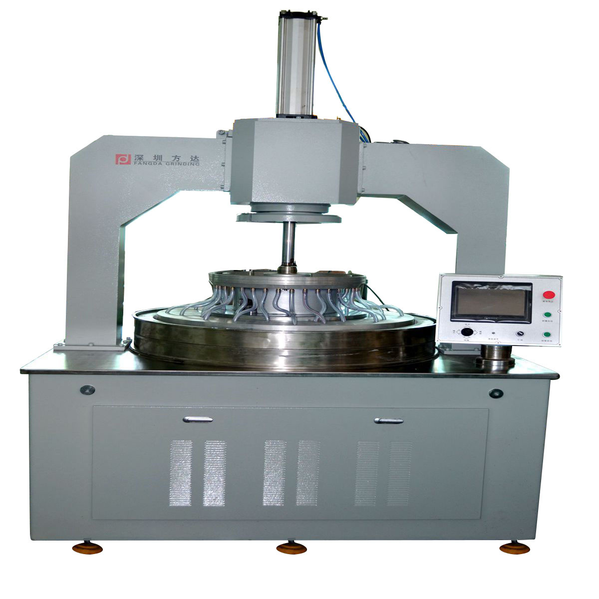 深圳方达品牌龙门式双面研磨机超高精密研磨设备