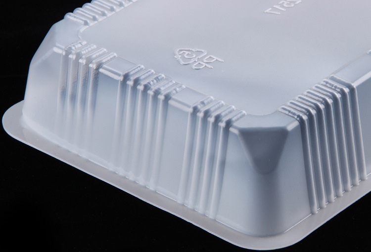 一次性吸塑打包盒真空包装盒冷冻水产小龙虾1斤500克包装盒定制