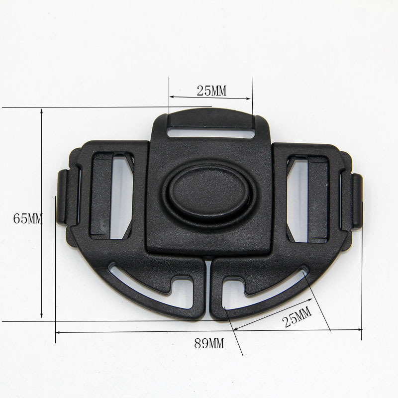 儿童安全座椅插扣五向插扣固定婴儿车卡扣五点式环保