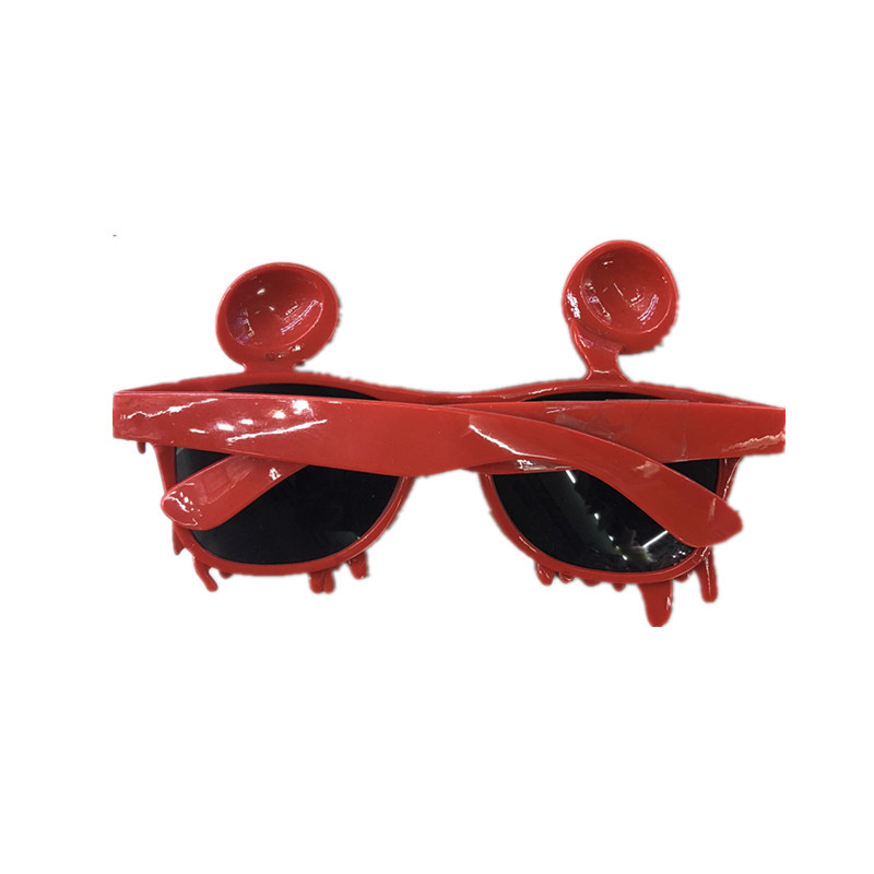 跨境万圣节整蛊搞怪弹簧眼镜愚人节搞笑化妆舞会眼球眼珠眼镜批发