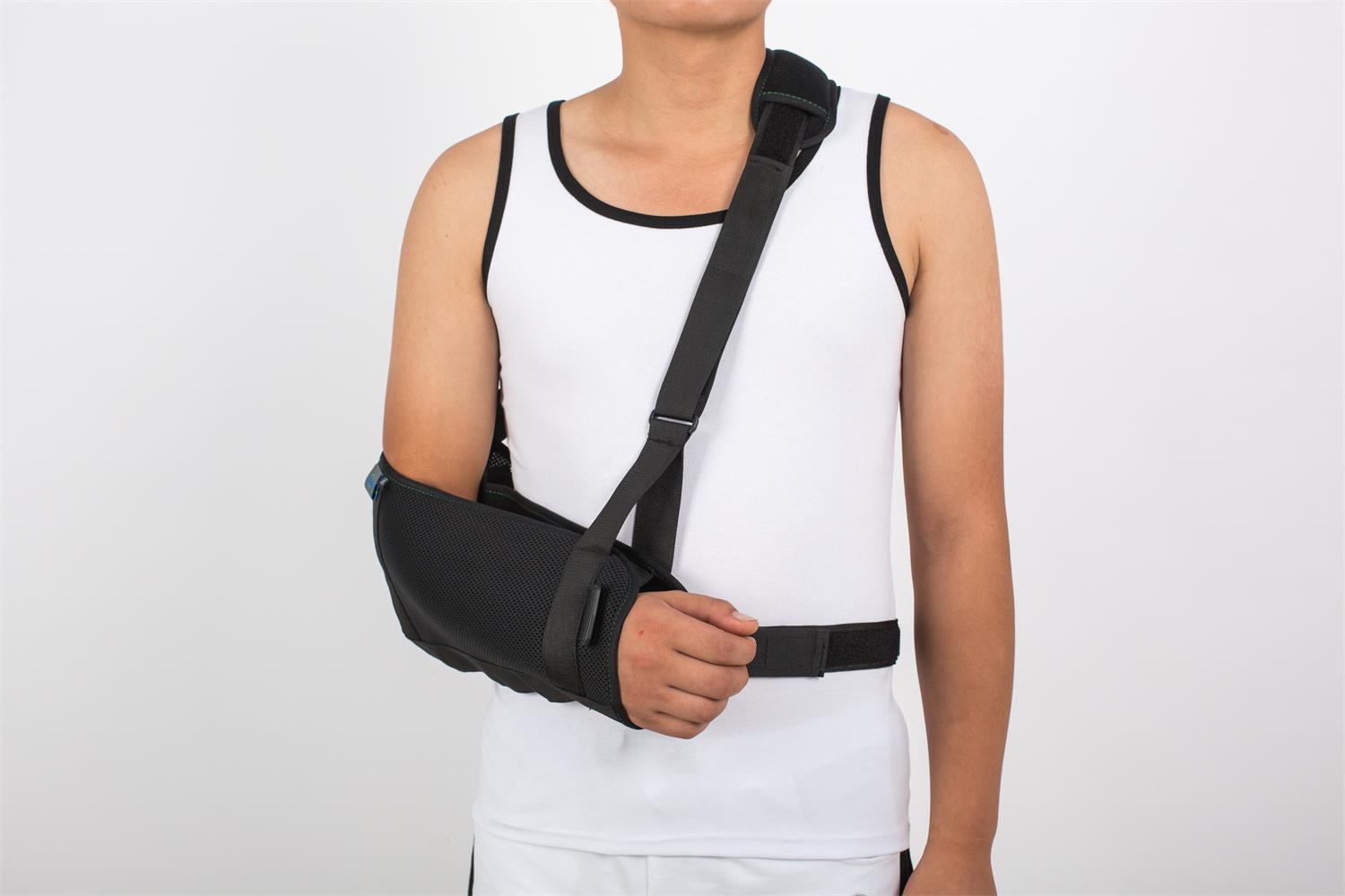 tj307-1前臂固定带ii型网状手臂吊带电商贴牌代工出口货源厂家