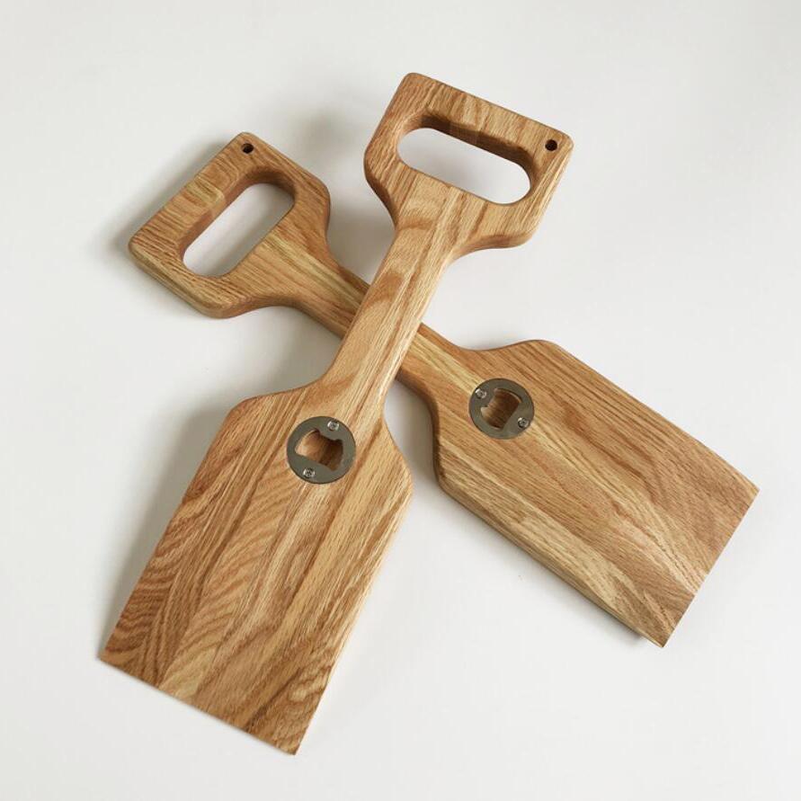 厂家定制木质烧烤架清洁木铲 bbq木质清洁工具烧烤刮刀